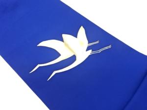 塩瀬金彩鳥模様名古屋帯